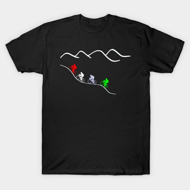 ciclismo vuelta españa T-Shirt by vintagejoa